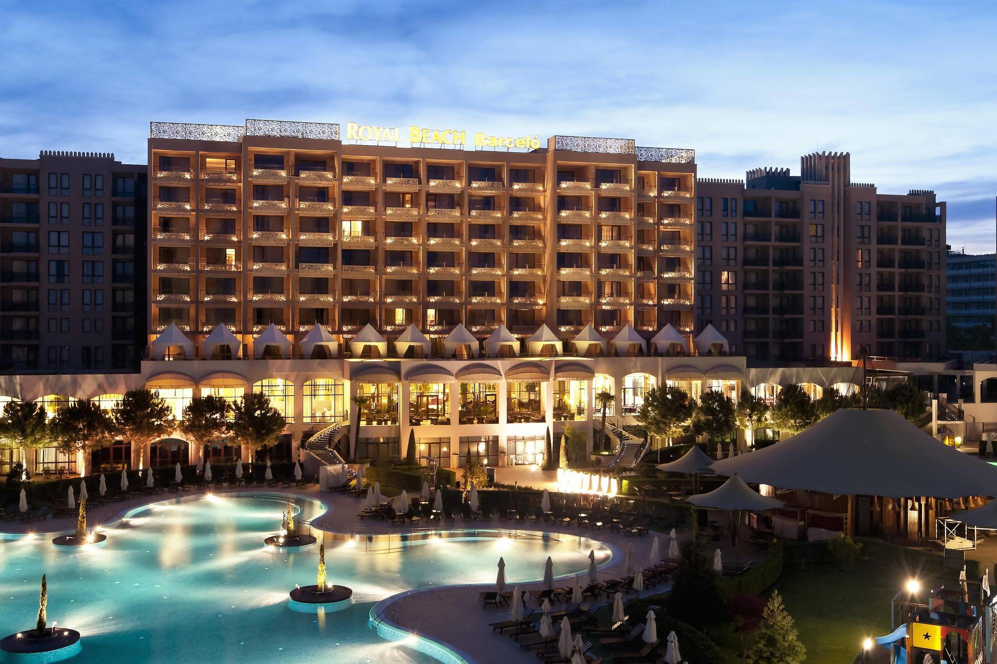 Royal Beach Apartments Sunny Beach Exterior foto